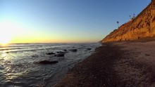 Beach Cliffs Sunset Encinitas