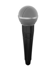 Wall Mural - Microphone Isolated