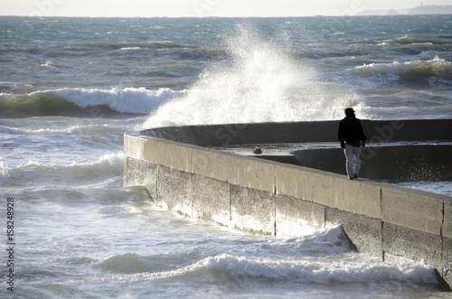 荒波と防波堤 Buy This Stock Photo And Explore Similar Images At Adobe Stock Adobe Stock