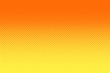 Gradient halftone dots background. Pop art template, texture. Yellow and orange. Vector illustration
