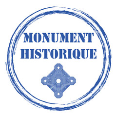 Sticker - Logo monument historique.