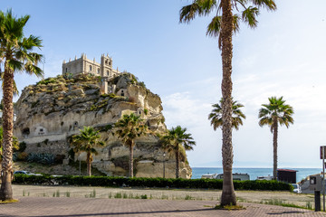 Sticker - Santa Maria dell'Isola Church - Tropea, Calabria, Italy