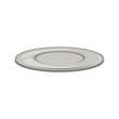 empty plate round porcelain serve kitchen icon vector illustration