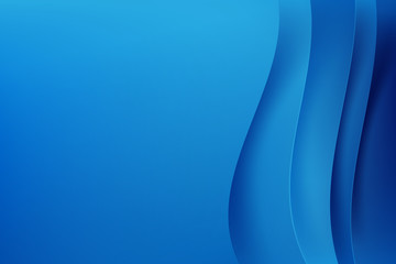 Wall Mural - abstract blue background dark curve layered and overlap vector illustration eps10 001