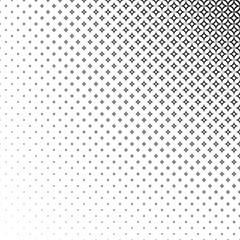 Poster - Monochrome curved star pattern background design