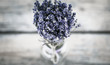 Bouquet of dried lavender