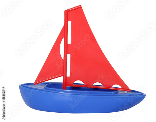 plastic toy sailboats