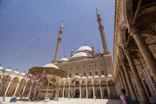 Fotografia, Obraz The mosque of Mohammed Ali, which is part of the Saladin citadel of Cairo, Egypt