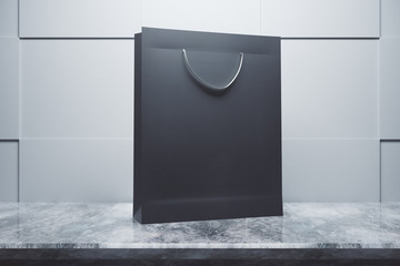 Poster - Vertical shopping bag