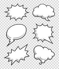 Comic Speech Bubbles