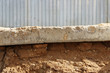 © wolfness72 - The concrete slab lies on a platform under a layer of sand. Different levels of.