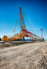 Wall Mural - building wind turbines