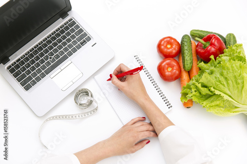 Fotomural Vegetable diet nutrition or medicaments concept