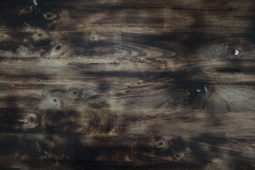 Old dark wood background