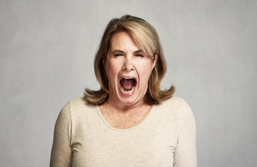 Angry woman