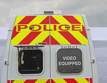 A Traffic Police Video Camera Surveillance Vehicle.