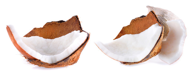 Canvas Print - Coconut isolated on white