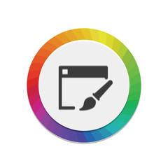 Canvas Print - Multi-Color Streamline App Icon