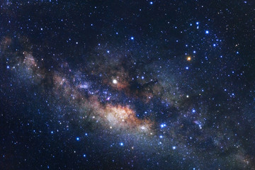 Wall Mural - milky way galaxy with stars and space dust in the universe