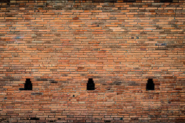 Wall Mural - Brick wall with hole