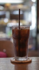 ice americano, refreshing coffee.