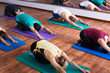 © JackF - Positive people practicing yoga