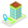 © kali1348 - Isometric location application