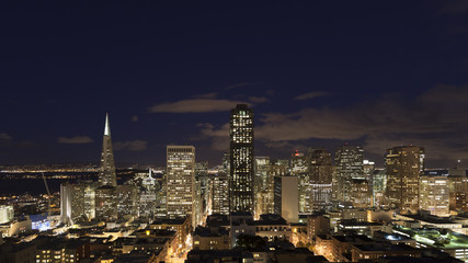 Wall Mural - San Francisco Skyline twilight