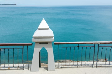 Wall Mural - Viewpoint on the horizon of Samui island in Thailand