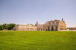 Royal palace of Aranjuez side view