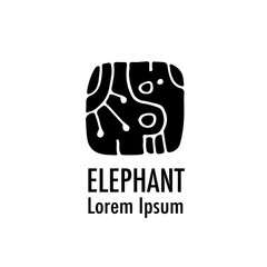 Poster - Ornate elephant design
