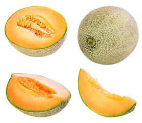 Wall Mural - melon isolated on white