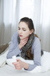 © RFBSIP - Woman suffering from sore throat