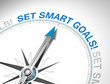 © Coloures-Pic - Set smart goals! Compass