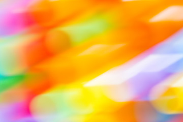 Abstract blur background from many multi-color tube