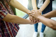 © sabthai - Hand together group office teamwork
