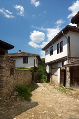 Sticker - Old stone Bulgarian houses