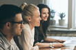 © Lumina/Stocksy - Businesswoman in a Meeting