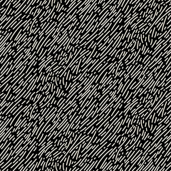 Seamless monochrome lines vector pattern.