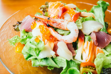 Poster - Sashimi salad