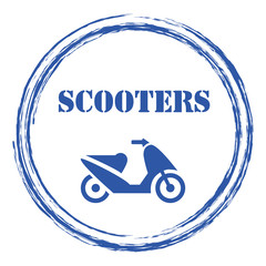 Wall Mural - Logo scooters.