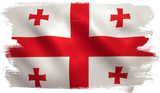 Fototapeta  - Georgia Flag