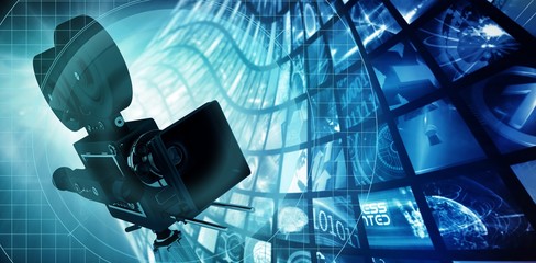Poster - Composite image of dial interface