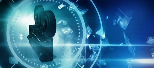 Poster - Composite image of interface