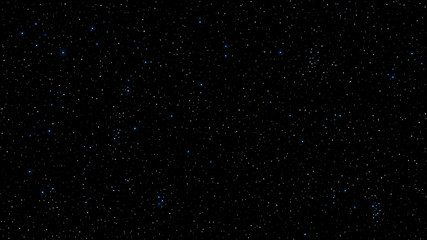 Wall Mural - abstract background for your project. the beautiful starry sky is blue. the stars glow in complete d
