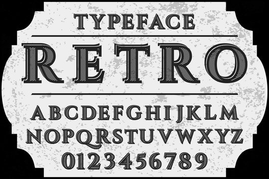 font.script.typeface vector