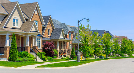 Wall Mural - Luxury houses in North America