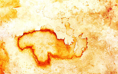 Poster - Grunge vintage old paper background, sepia color.