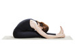 © rilueda - Yoga Seated Forward Bend - Paschimottanasana