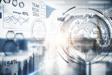 Poster - Fintech concept